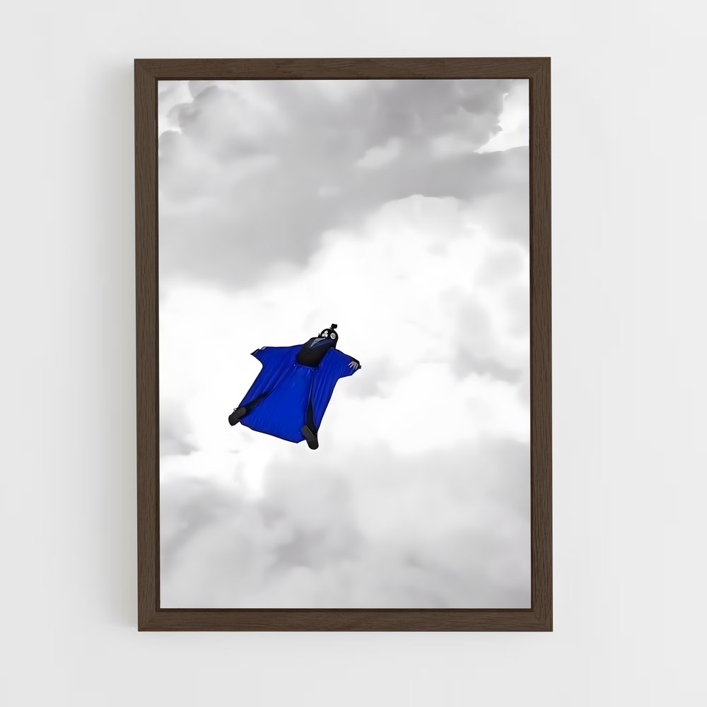 Poster Voleur des Cieux – affiche Vol en wingsuit (vue 5)